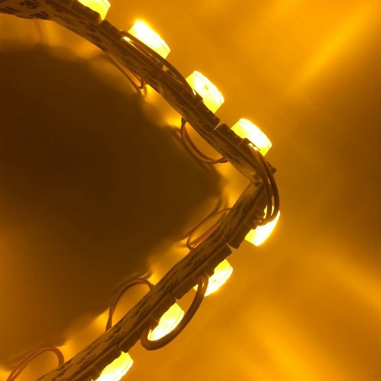 SMD3030 Led Module RGB RGBW One Led 12V 24V High Bright 3 Lens Multi-Colors Light Box Led Module
