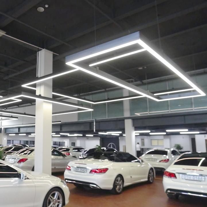 Chandelier Modern Pendant Lights Rectangle Led Lighting Linear Rectangle Pendant Light