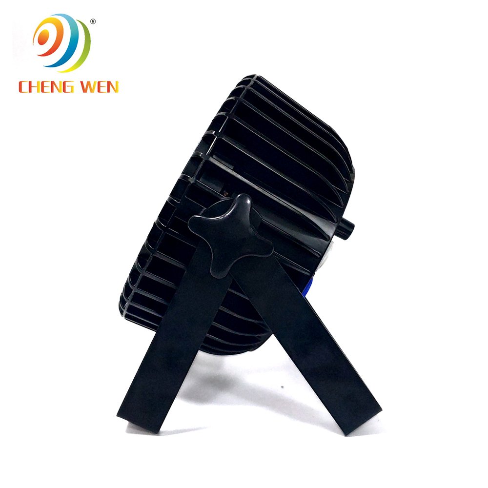 18W RGBW Waterproof LED Flat Par Can Light 18pcs Outdoor Stage Projection Lighting Weddings Parties Events-Wireless Beam