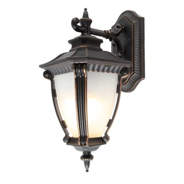 European Retro Classic Outdoor LED Wall Lamp Ip65 Waterproof Outdoor Home Garden Hotel Corridor Wall Lamp