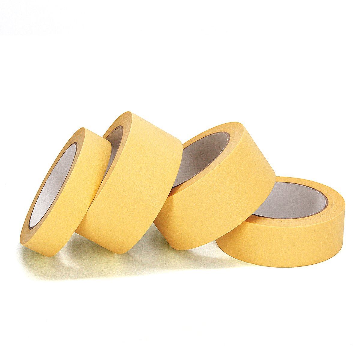 High Temperature Resistant Yellow Automotive Refinish Car Paint Masking Tape