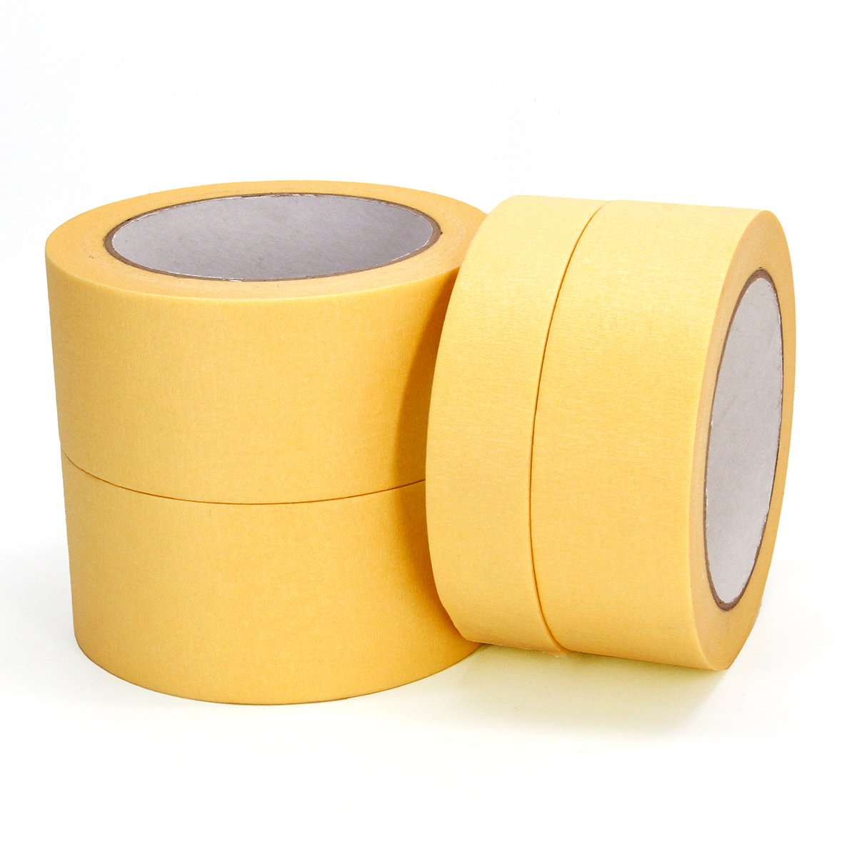 High Temperature Resistant Yellow Automotive Refinish Car Paint Masking Tape