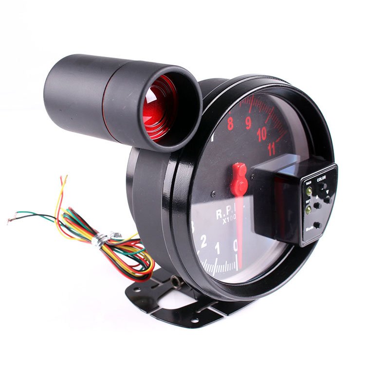 5 Inch 7 Colors 0-11000 Tachometer RPM Gauge Meter