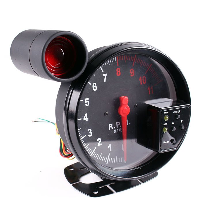 5 Inch 7 Colors 0-11000 Tachometer RPM Gauge Meter
