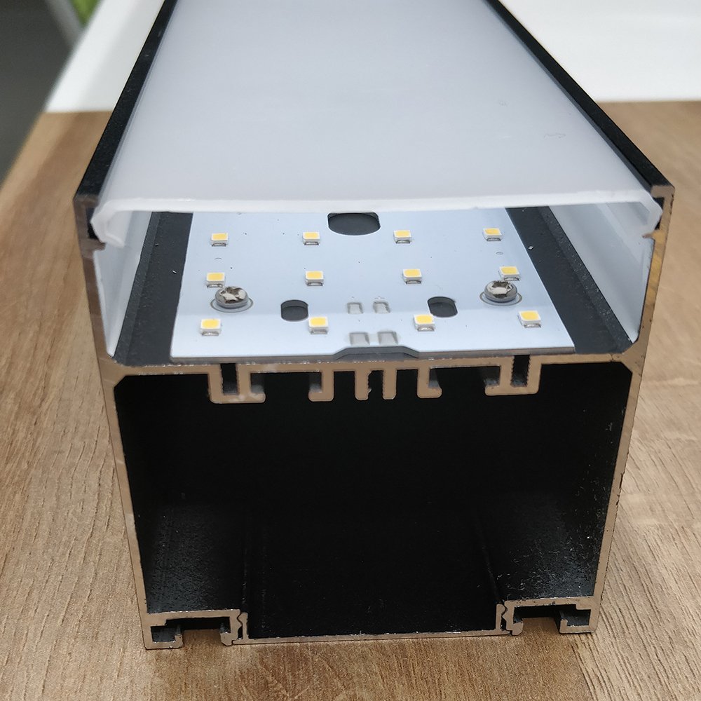 1.2m 40w LED Linear Light Aluminum Linear Led Chandeliers Light for Office, Hotel, Supermarket