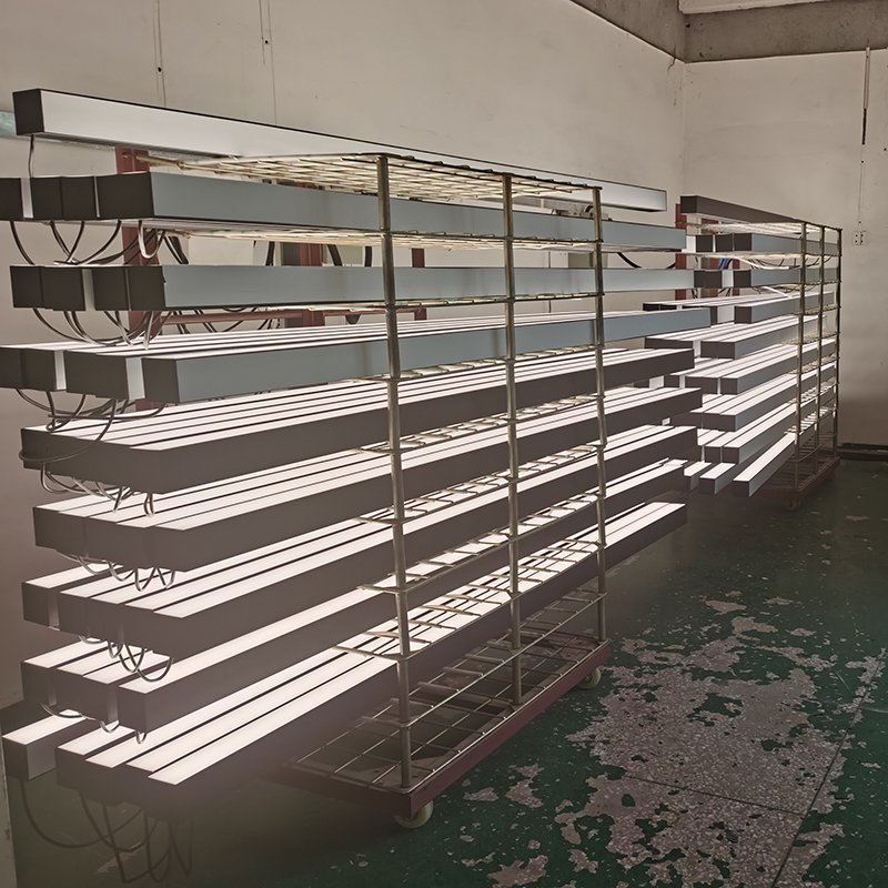 1.2m 40w LED Linear Light Aluminum Linear Led Chandeliers Light for Office, Hotel, Supermarket