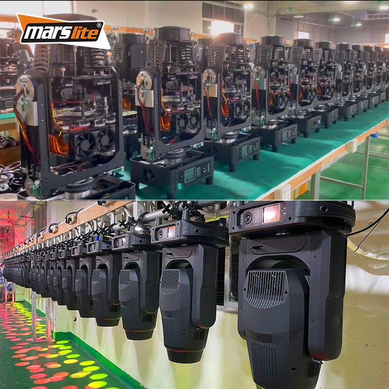 Marslite 500W LED 3in1 BSW Beam Spot Wash CTO CMY Moving Head Light Pro Theatre Teletorium Stage Beam Lighting Equipment