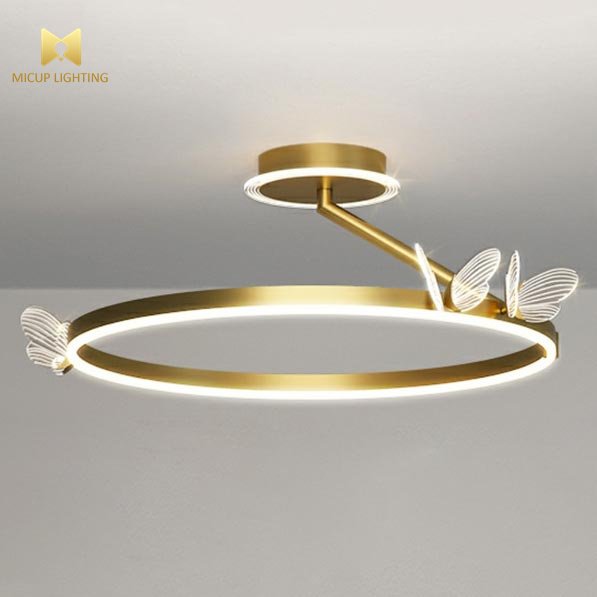 Exquisite Nordic Butterfly LED Pendant Light Indoor Lighting for Home Living Room Decoration Bedside Lamps Bed Pendant Light