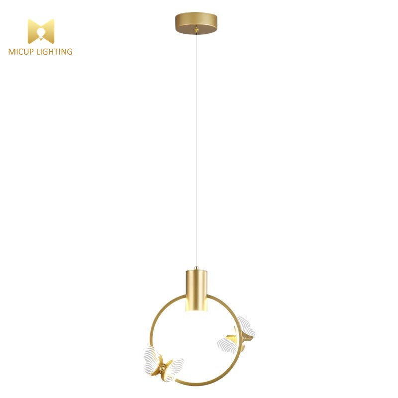 Exquisite Nordic Butterfly LED Pendant Light Indoor Lighting for Home Living Room Decoration Bedside Lamps Bed Pendant Light