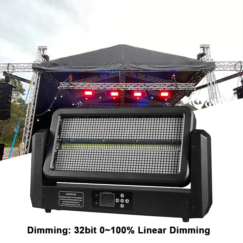 Igracelite 300W RGBW DMX RDM LED Strobe Moving Head Disco Bar