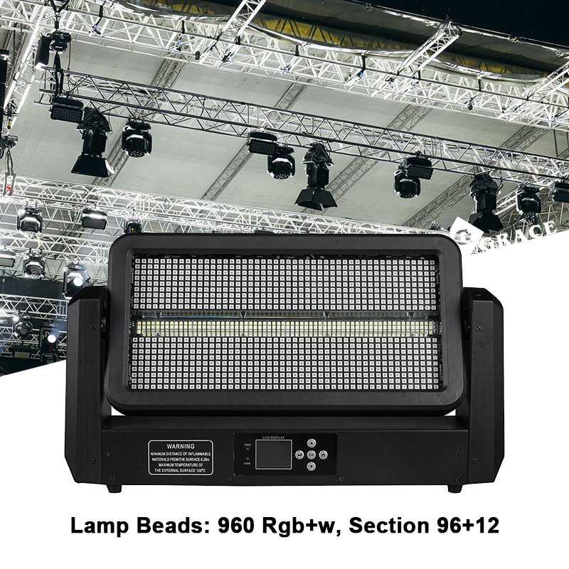 Igracelite 300W RGBW DMX RDM LED Strobe Moving Head Disco Bar