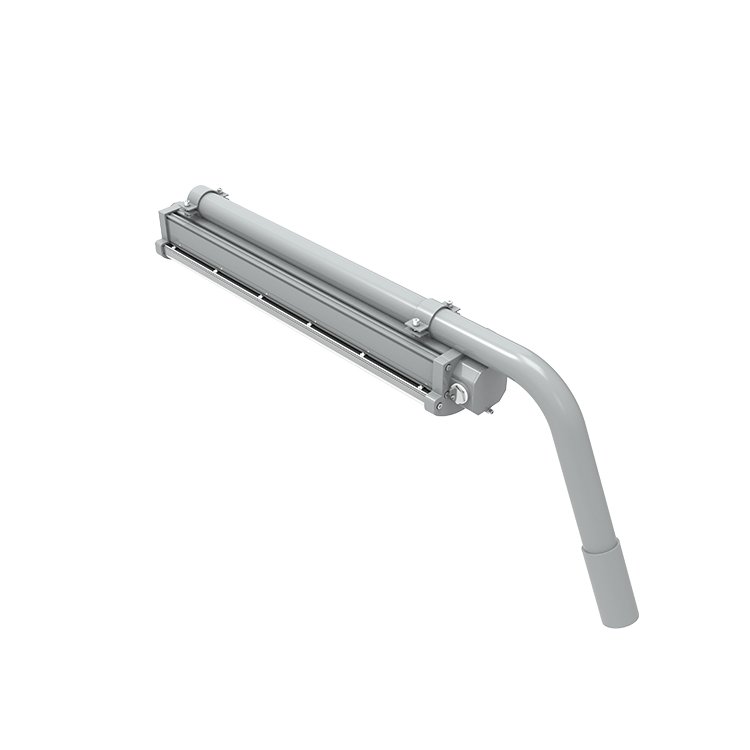 ATEX Zone 2 UL844 Class I Division II Hazardous Area IP66 20W 40W 50W 80W Explosion Proof Linear Light with Battery Backup