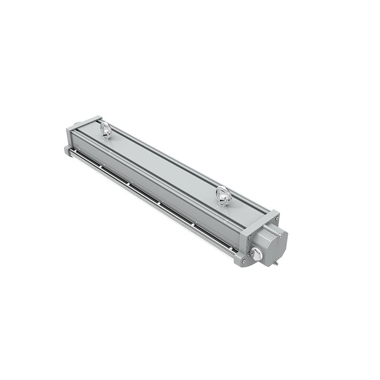 ATEX Zone 2 UL844 Class I Division II Hazardous Area IP66 20W 40W 50W 80W Explosion Proof Linear Light with Battery Backup