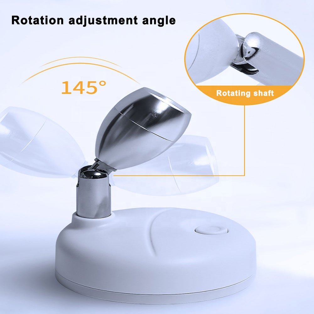 New RGB 13 Colors Cabinet Lights Wireless Spotlights Remote Dimmable Wall Lamp for Room Art Showroom Hallway Lighting