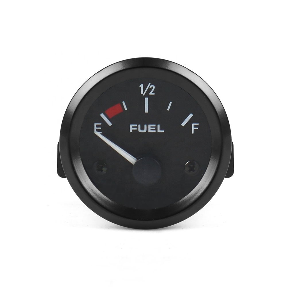 2" Inch 52mm Fuel Level Gauge Black Sports Fuel Ratio Fuel Auto Racing Car Meter