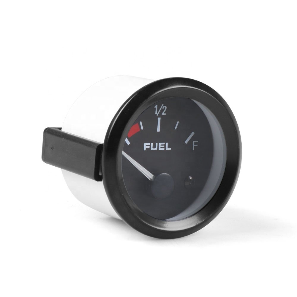 2" Inch 52mm Fuel Level Gauge Black Sports Fuel Ratio Fuel Auto Racing Car Meter