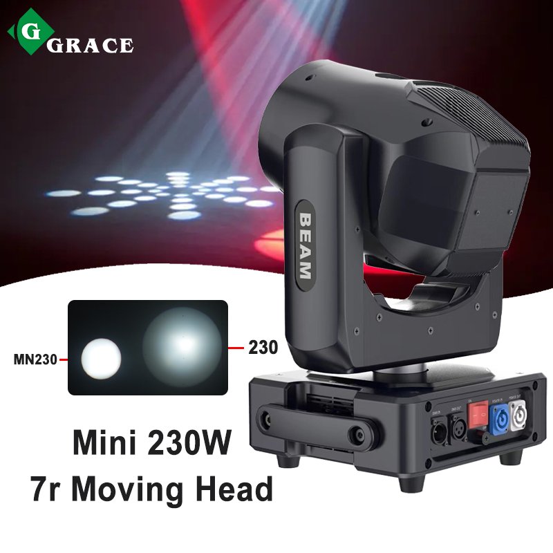 Igracelite Mini 230W 7r Moving Head Beam Light for DJ Disco Stage Lighting