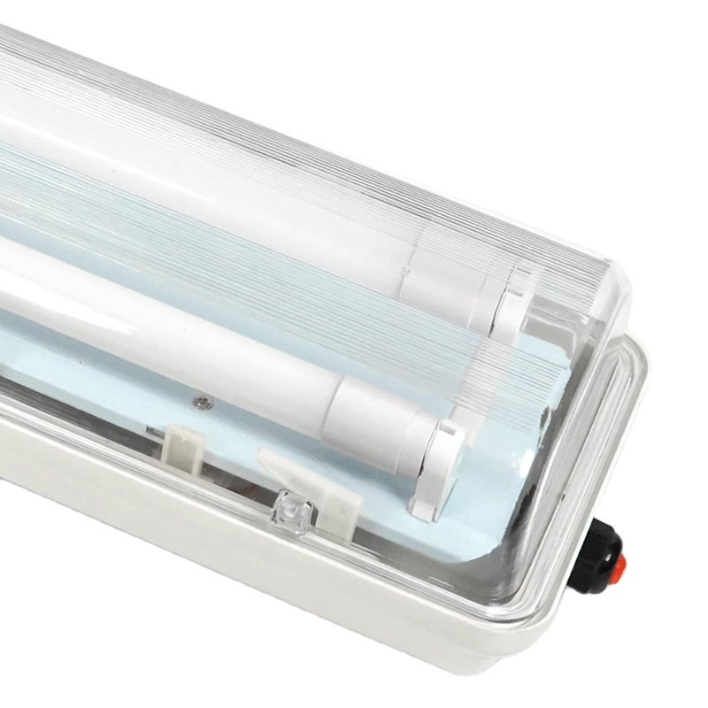 Atex IP66 LED Explosion Proof Lamp Tube Linear Batten Fluorescent Light Fixture Anti Water Corrosion