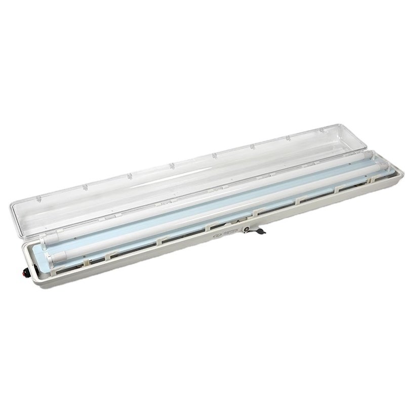 Atex IP66 LED Explosion Proof Lamp Tube Linear Batten Fluorescent Light Fixture Anti Water Corrosion