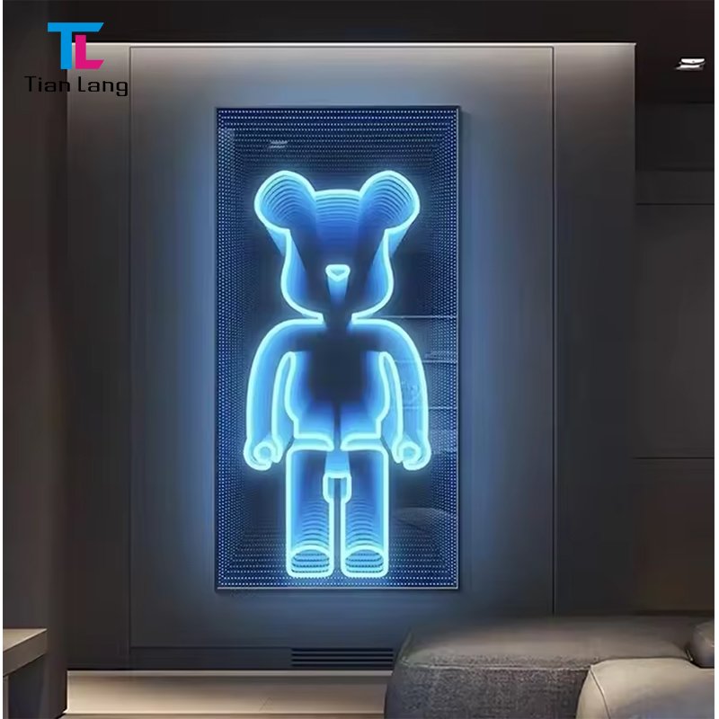 Infinity Light Led Tunnel Mirror Infinity Mirror Led Letter Sign Neon Led Infinity Mirror Custom Neon Sign Custom Neon