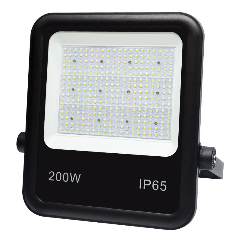 Manufacturer 50-200W LED Flood Light Super High Brightness for Outdoor & Warehouse Garage Aluminum Body with IP65 Rating