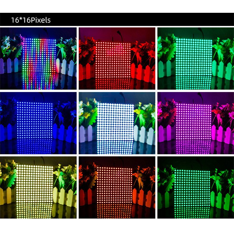 Individually Addressable DC5V WS2812B 8*8 LED Matrix Light PCB Design Services