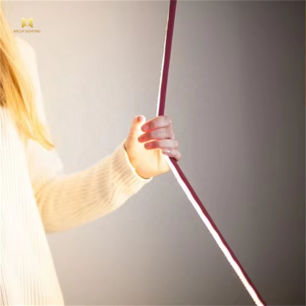 Hot Selling Elastic Braid Lamp Can Stretch Simple Bandage Chandelier Floor Lamp Living Room Bedroom Hotel Floor Lamp