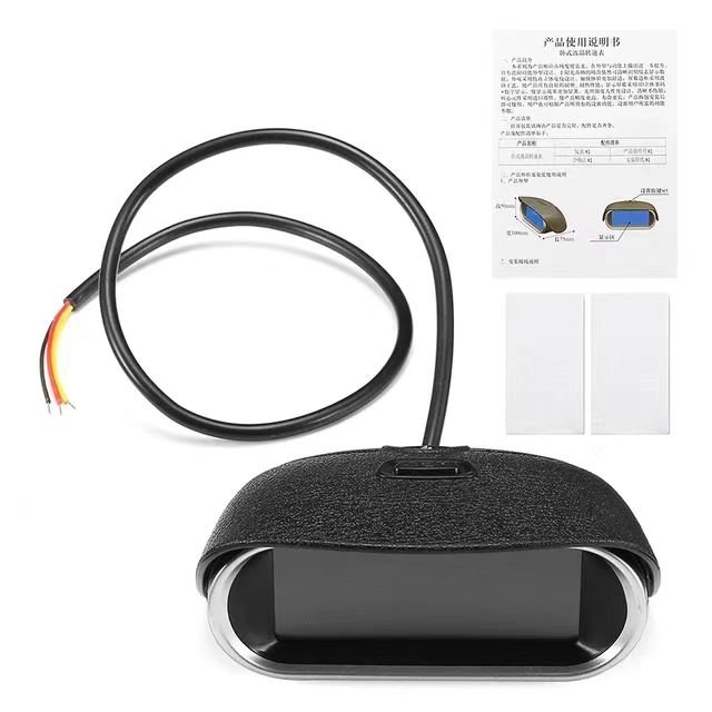 Auto Tachometer Smart Digital LCD Gauge 0-9999 RPM Meter Tachometer Diesel Gasoline Engine 1-10 Cylinder LCD Gauge 12V/24V