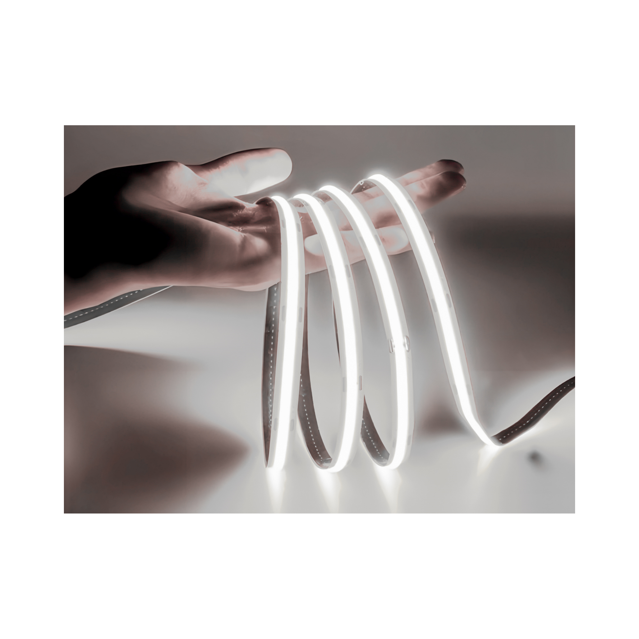 Feican RGB COB Led Strip Wifi Led Lights With Smart App Control Remote 24V Music Sync Led Strip Lights Color Changing for Decor