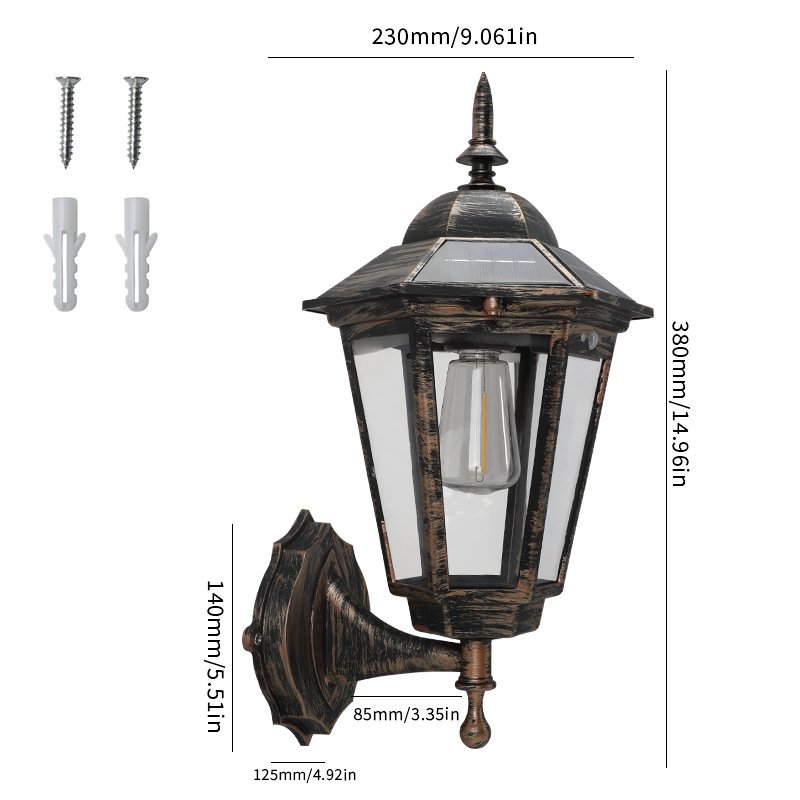 2025 New Outdoor Pier Mount Best Selling 2025 Modern Decorative Fancy Led Main House Gate Pillar Light Lamp