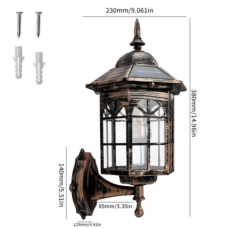 2025 New Outdoor Pier Mount Best Selling 2025 Modern Decorative Fancy Led Main House Gate Pillar Light Lamp
