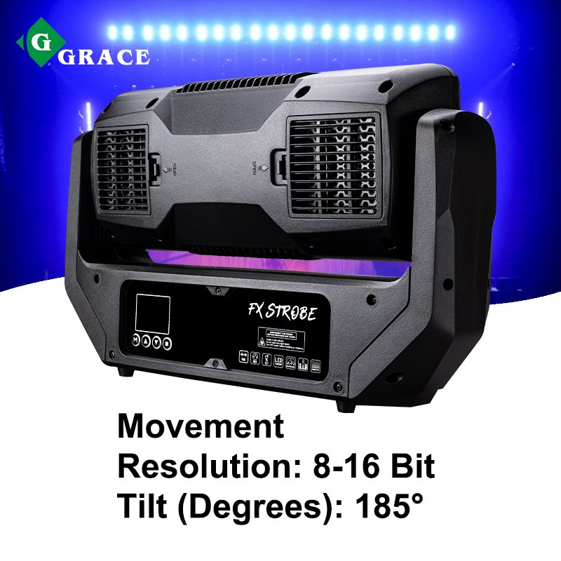 Igracelite RGB Pixel Panel LED Moving Strobe Light for Disco Party Club Bar DJ Show Stage Lighting
