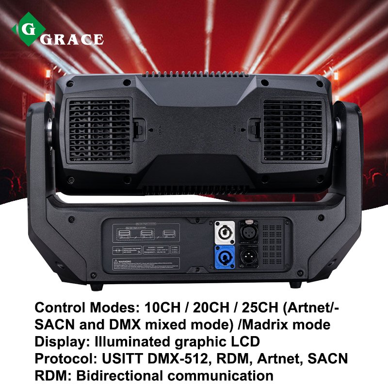 Igracelite RGB Pixel Panel LED Moving Strobe Light for Disco Party Club Bar DJ Show Stage Lighting