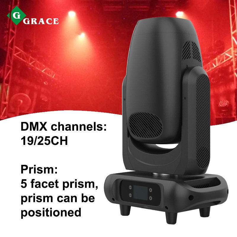 Igracelite 320w Stage DJ Beam Spot Wash 3in1 LED Moving Head Light