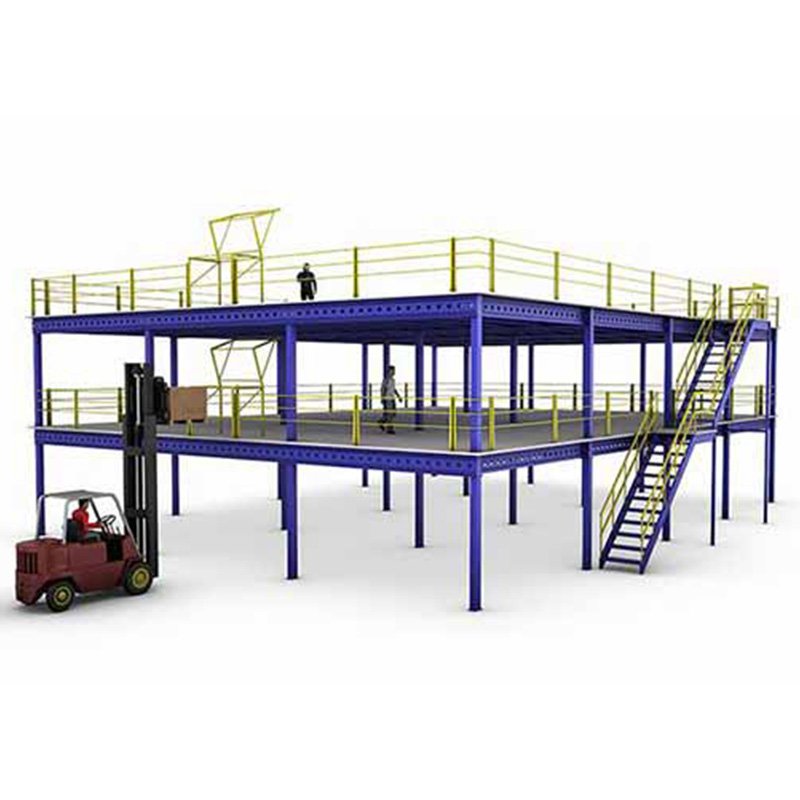 Mezzanine Platformmetal Rack Attic Loft Garret Working Mezzanine for Rack Shelves Shelf Racking