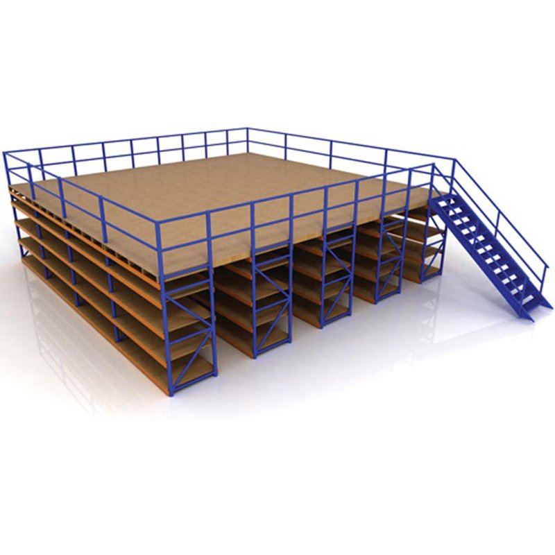 Mezzanine Platformmetal Rack Attic Loft Garret Working Mezzanine for Rack Shelves Shelf Racking