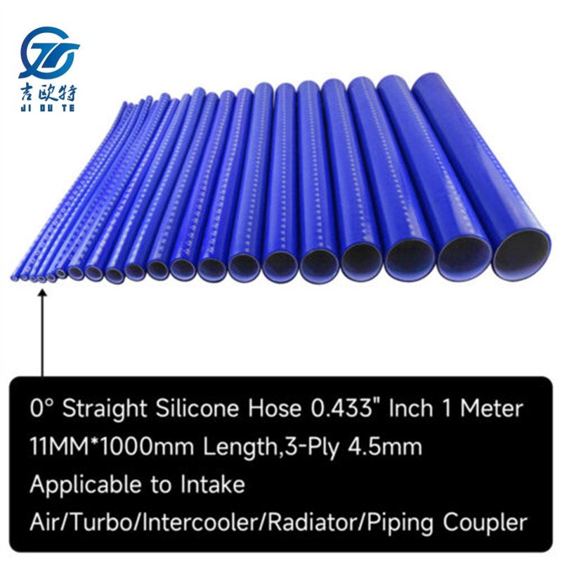 Customizable Silicone Hose 1 Meter Long Pipe with Different ID and Customizable Steel Wire Tube with Different Lengths