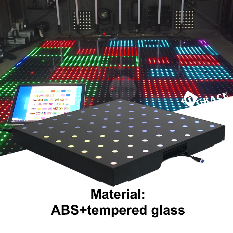 Igracelite Wired 8*8 Pixel Led Dance Floor for Business Event Birthday Wedding and Party