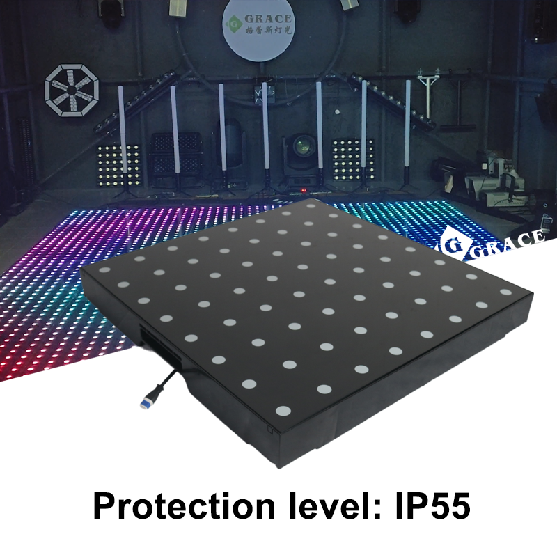 Igracelite Wired 8*8 Pixel Led Dance Floor for Business Event Birthday Wedding and Party