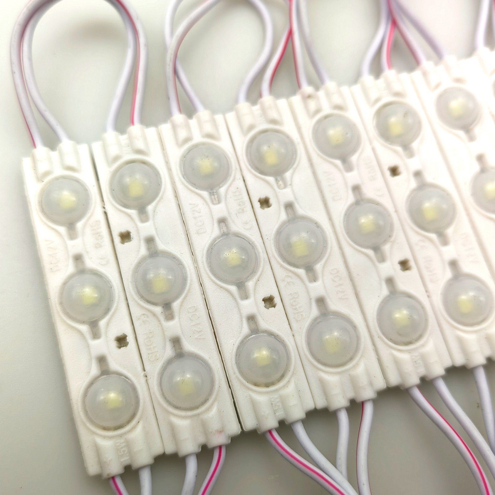 12V Mini LED Module 3000k 4000K 6500K 10000K 12000K 3leds Len 6115 Led Module for Electronic Sign