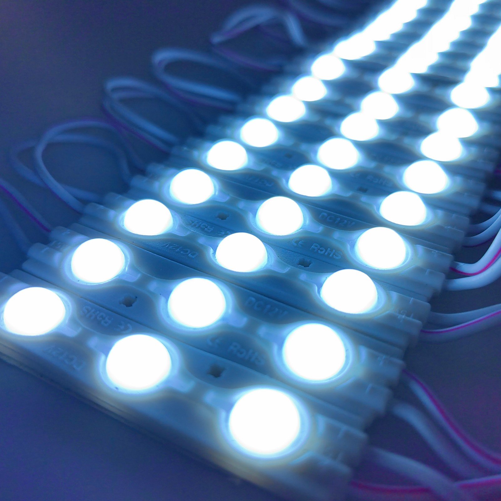 12V Mini LED Module 3000k 4000K 6500K 10000K 12000K 3leds Len 6115 Led Module for Electronic Sign