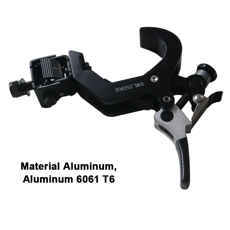Lgracelite 551lB Quick Release Lighting Clamp Dj Event Show Gig Folding Light Truss Hook