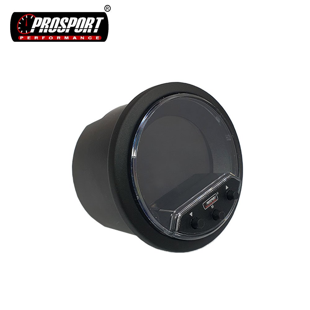 52mm Digital Auto Meter 4Color LCD Car Water Temperature Gauge