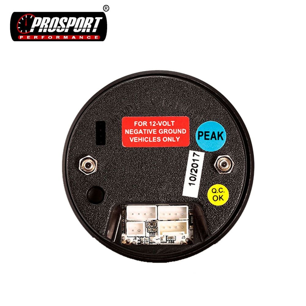 52mm Digital Auto Meter 4Color LCD Car Water Temperature Gauge