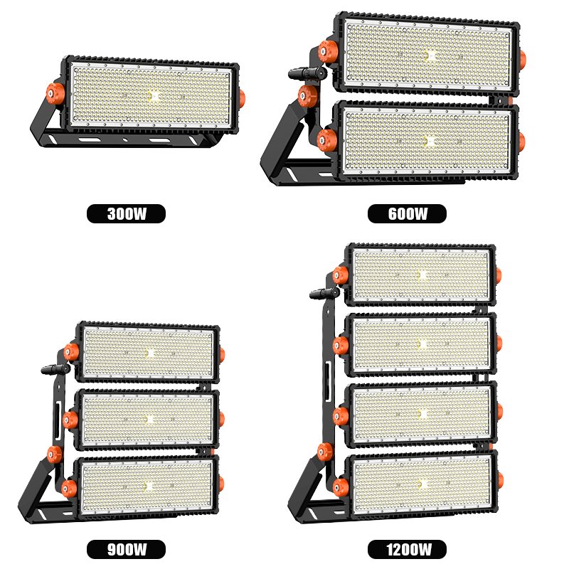 New Design High Mast Football Field Stadium Lighting Outdoor Tennis Court AC 200w 300w 400w 500w 600w 1000w Led Flood Light