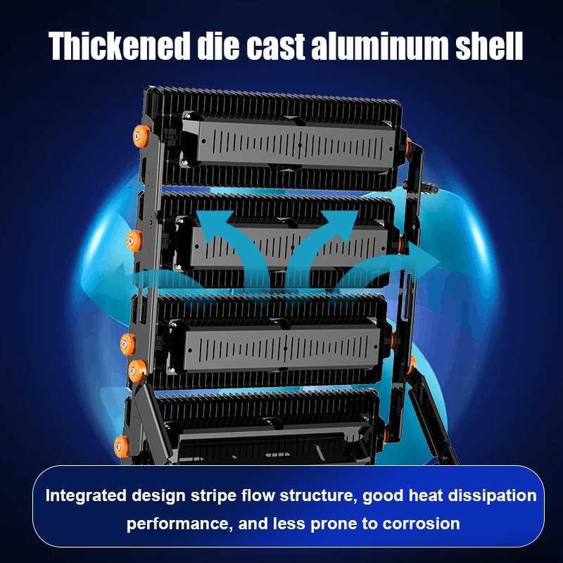 New Design High Mast Football Field Stadium Lighting Outdoor Tennis Court AC 200w 300w 400w 500w 600w 1000w Led Flood Light