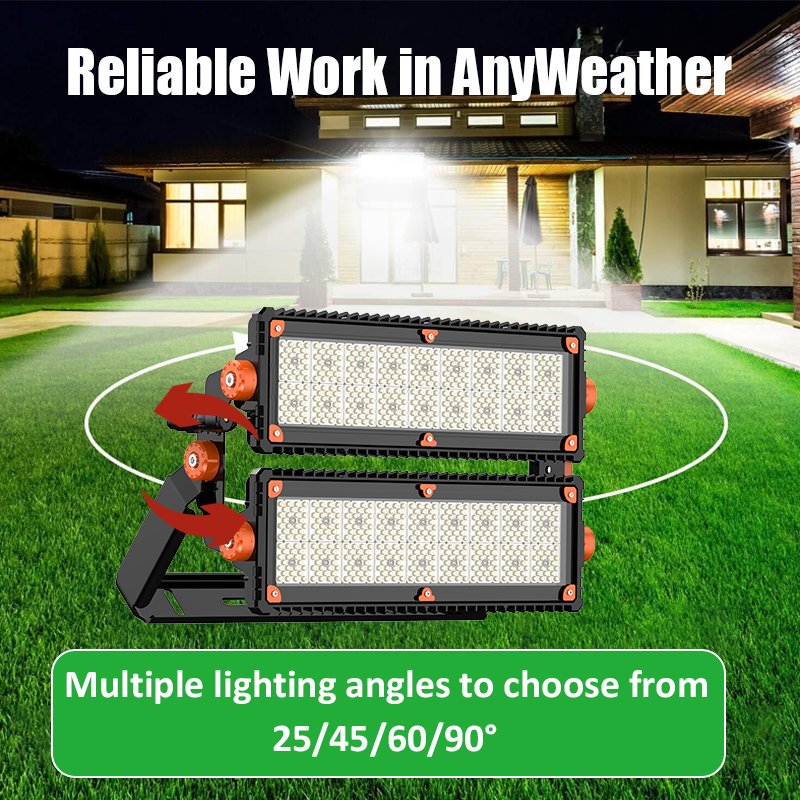 New Design High Mast Football Field Stadium Lighting Outdoor Tennis Court AC 200w 300w 400w 500w 600w 1000w Led Flood Light