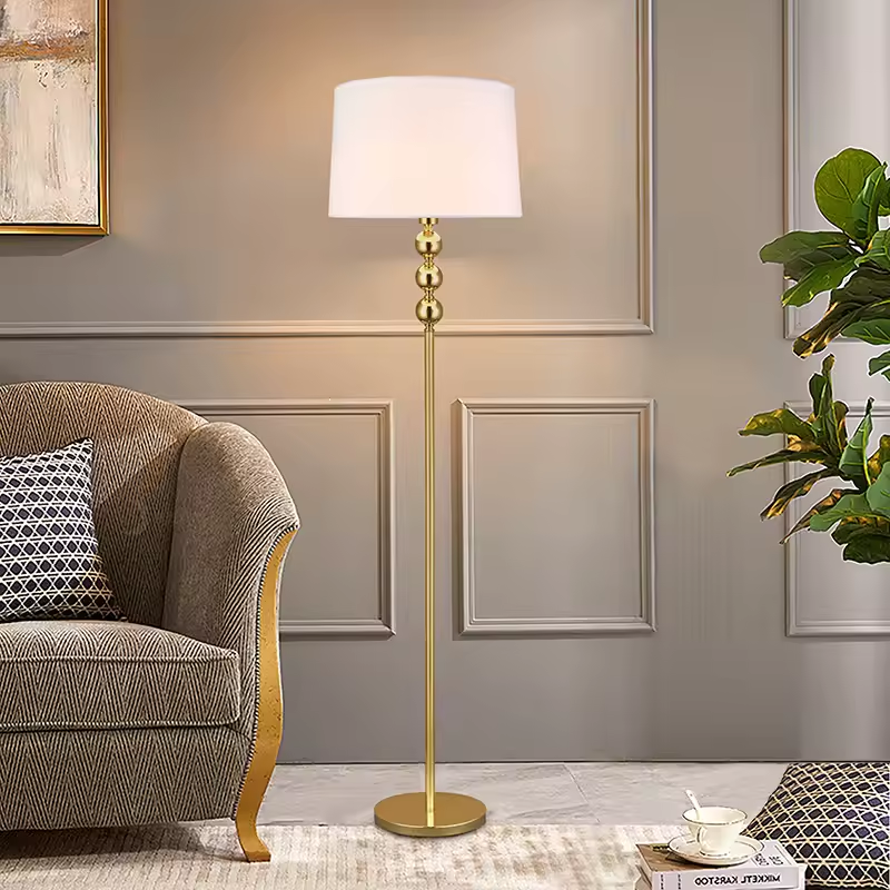 ECOJAS Modern Nordic Luxury Indoor Standing Light LED Floor Lamp