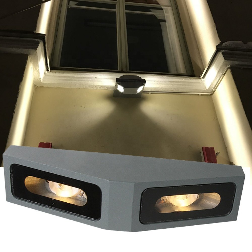RGB Colorful 180 Degree Beam LED Window Sill Lights Surface Mounted Wall Sconce DXM512 LED Ceiling Under Aisle Hotel Porch Light