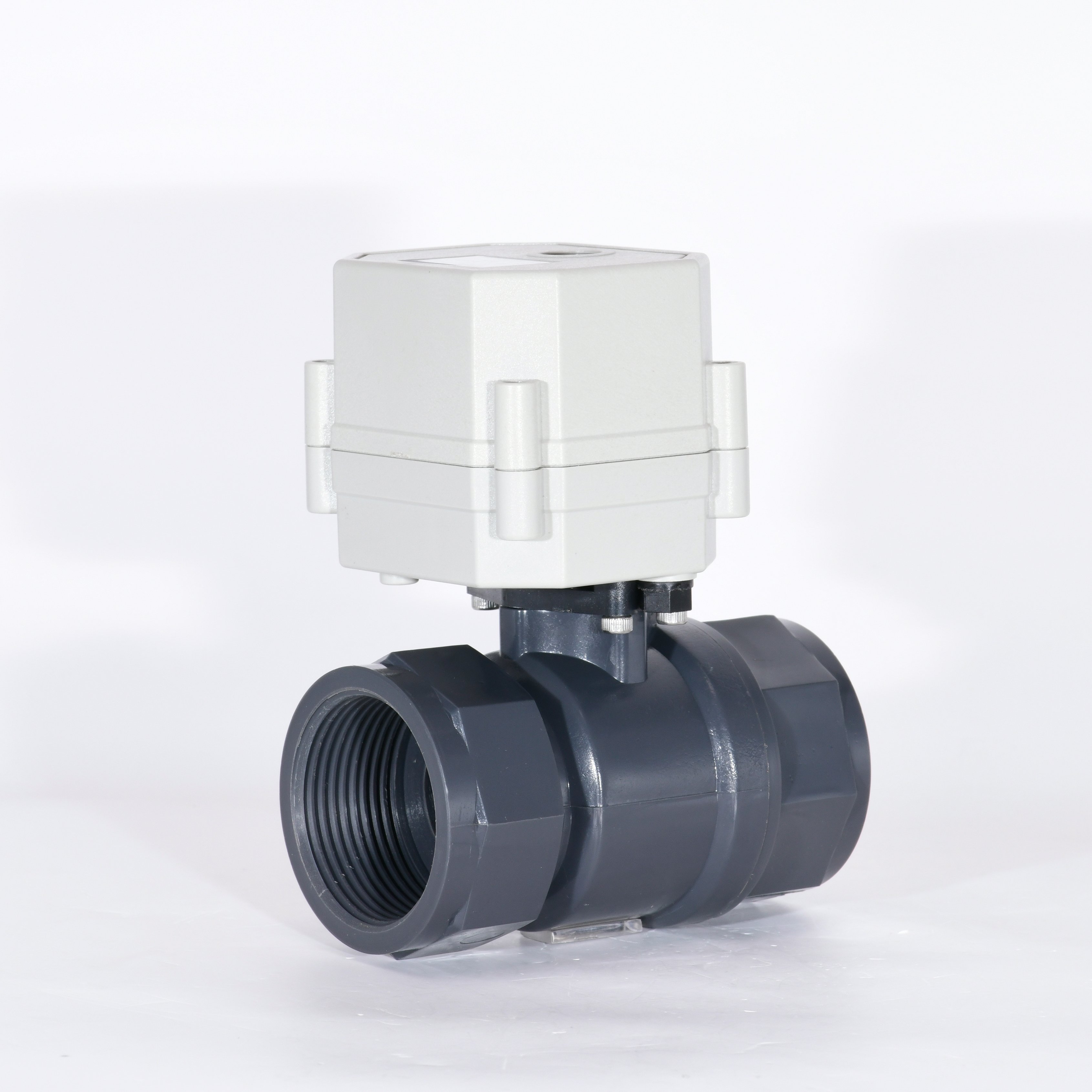 TONHE OEM 1/2" Inch 24VDC IP67 DN15 CR202 Auto Return Normal Closed PVC Electric Valve